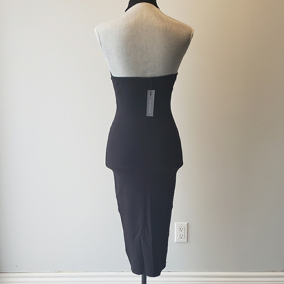 Dynamite | Mockneck Halter Dress - Picture 4 of 9
